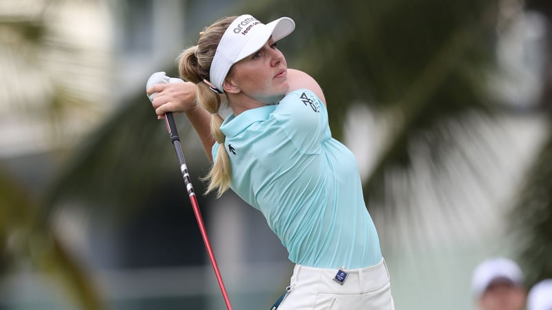 Olivia Cowan liegt nach Runde 1 auf der LPGA Tour unter den Top 10. (Foto: Getty)