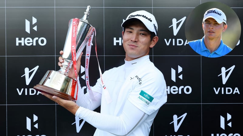 Keita Nakajima hat die Hero Indian Open gewonne. Jannik de Bruyn erzielte seine persönliche Bestleistung auf der DP World Tour. (Quelle: Getty)