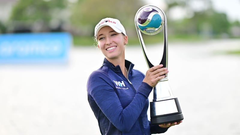 Bei der Aramco Team Series in Tampa konnte sich Alexandra Försterling erfolgreich an die Spitze des Leaderboards absetzen. (Foto: Getty)