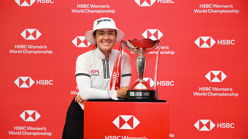 Die Gewinnerin der HSBC Women's World Championship 2024 Hannah Green. (Foto: Getty)