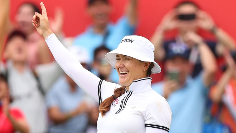 Die Gewinnerin der HSBC Women's World Championships 2024. (Foto: Getty)