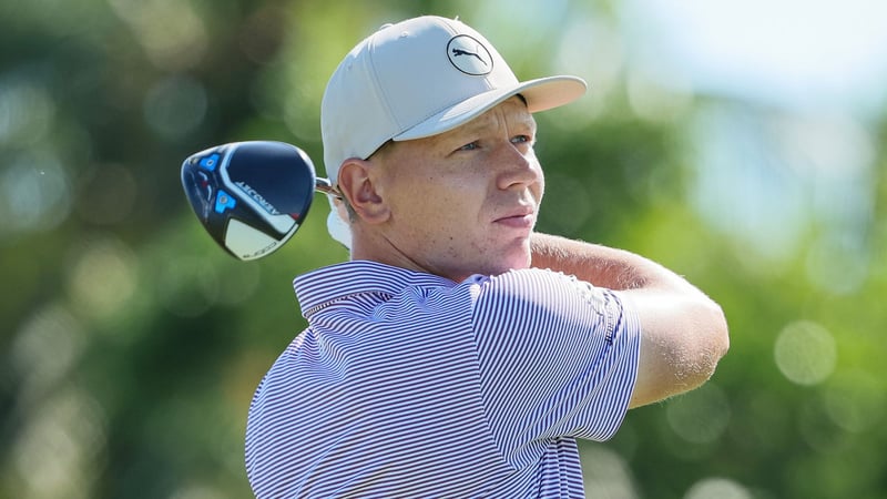 Matti Schmid liegt beim Event der PGA Tour in Puerto Rico auf Rang 2. (Foto: Getty)