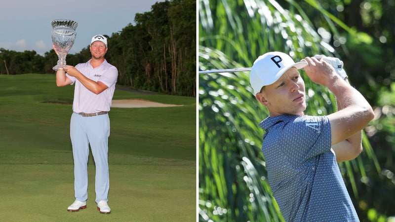 Auf den Puerto Rico Open sichert sich Brice Garnett den Sieg nach einem Playoff, Matti Schmid auf T10. (Foto: Getty)