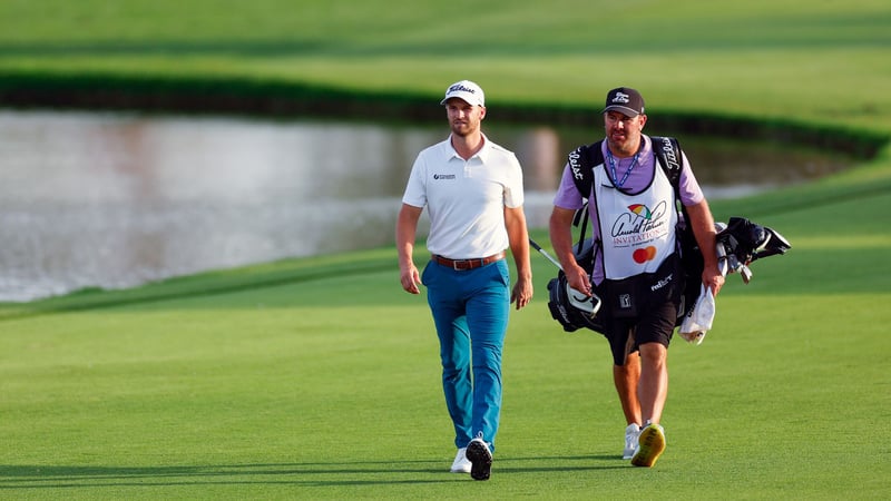 Wyndham Clark sorgte mit seinem Verhalten in Runde 3 des Arnold Palmer Invitational für Irritationen. (Foto: Getty)_