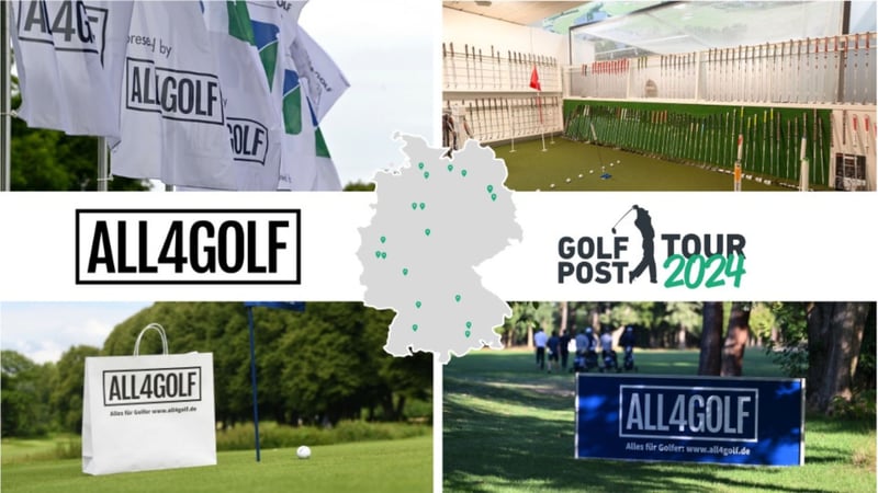 Sponsor der Golf Post Tour 2024: All4Golf