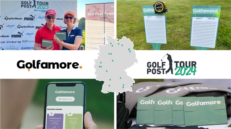 Golfamore wird als Golf Post Partner auch bei der Golf Post Tour 2024 wieder dabei sein.