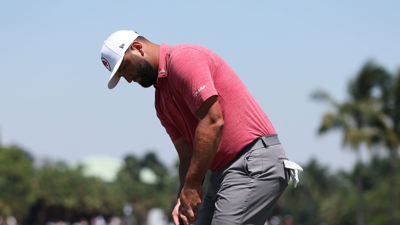 Grüßt von der Spitze: Jon Rahm und seine Legions bei der LIV Golf Invitational. (Foto: Getty)