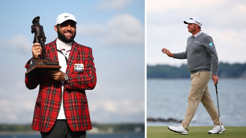 Scottie Scheffler gewinnt die RBC Heritage der PGA Tour, Sepp Straka wird Fünfter. (Foto: Getty)