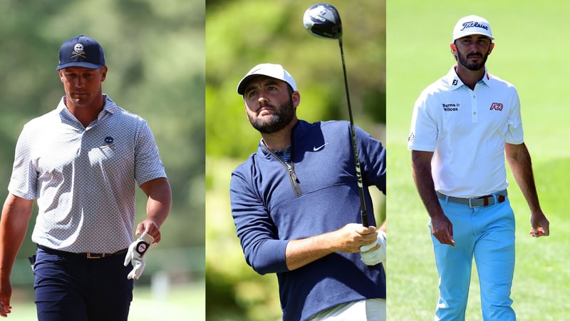 Das US-amerikanische Spitzen-Trio beim US Masters 2024. (Fotos: Getty)