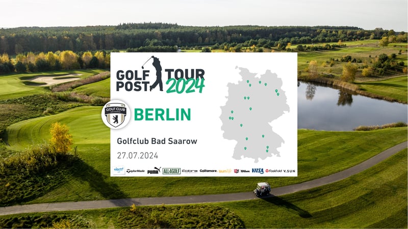 Die Golf Post Tour 2024 zu Gast im Golfclub Bad Saarow.
