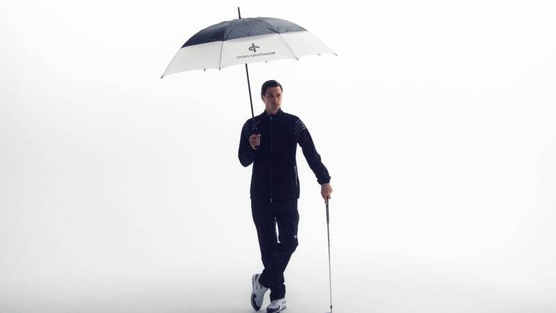 SS24-Kollektion der schwedischen Golf-Lifestyle-Marke Cross Sportswear spinnt Konzept der preisgekrönten Regenbekleidung weiter. (Quelle: Cross Sportswear)