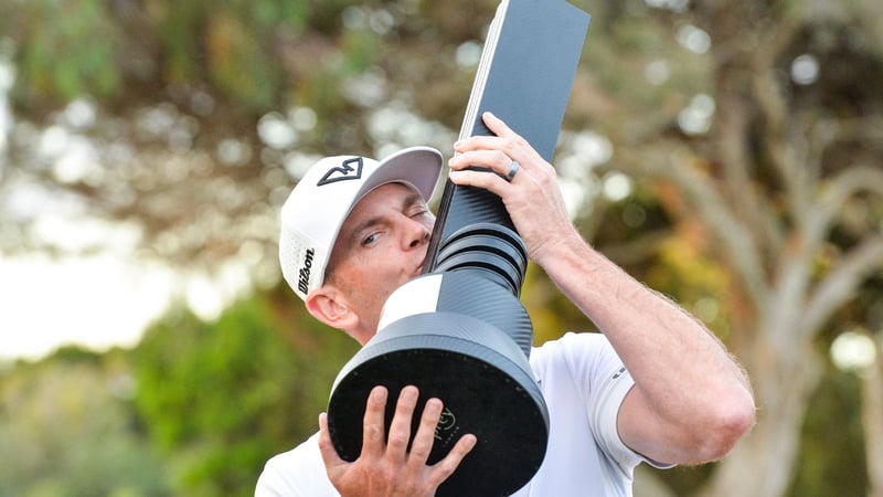 Brendan Steele gewinnt das Event der LIV Golf League in Adelaide. (Quelle: Getty)