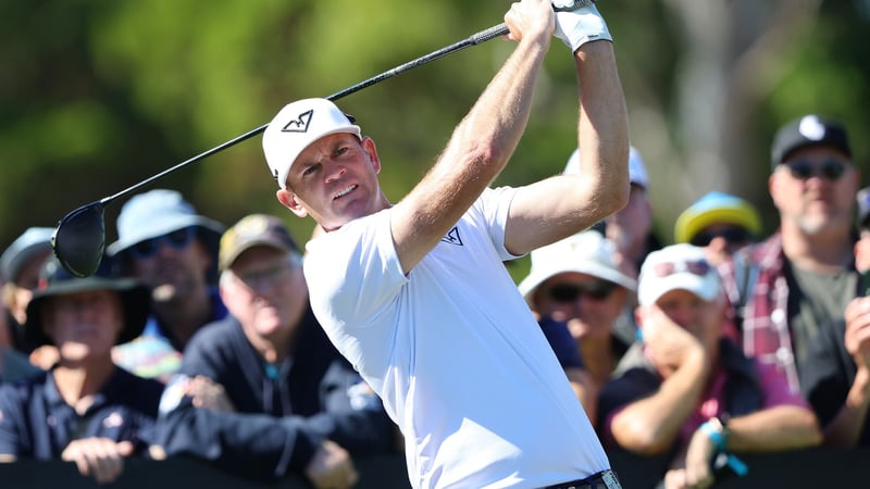 Brendan Steele gewinnt das Event der LIV Golf League in Adelaide. (Quelle: Getty)