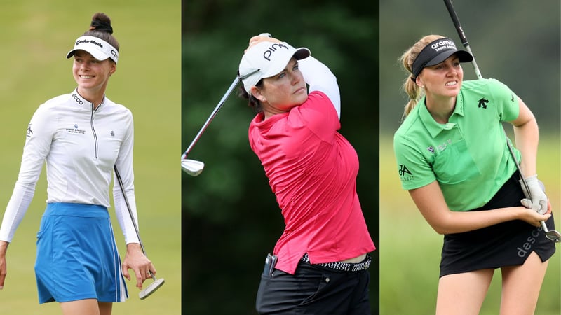 Esther Henseleit, Caroline Masson und Olivia Cowan schaffen es ins Wochenende auf der LPGA Tour. (Foto: Getty)