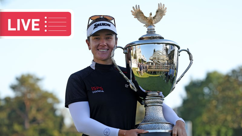 Die Australierin Hannah Green siegt auf der LPGA Tour. (Foto: Getty)