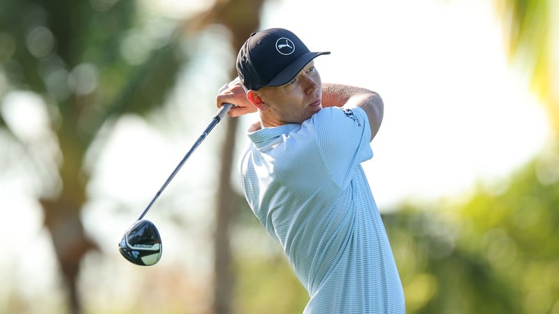 Matti Schmid hat ein erfolgreiches Turnier der PGA Tour mit einer T11 Platzierung hinter sich. (Foto: Getty)