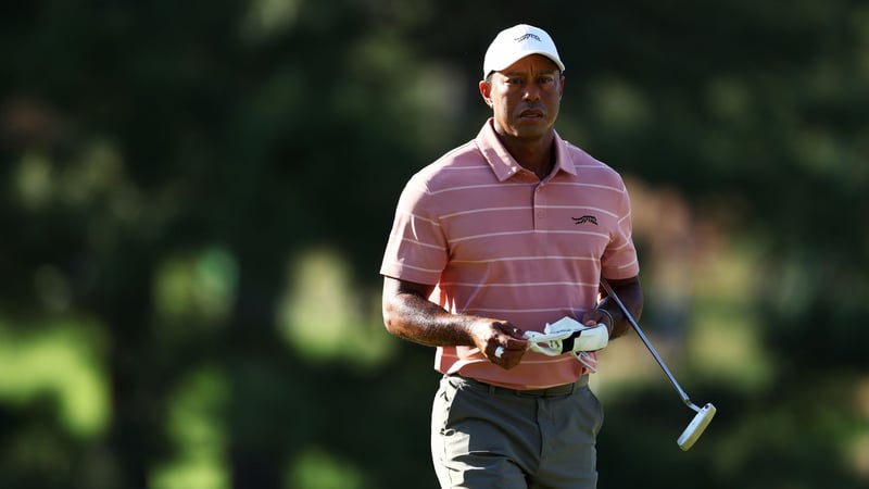 Tiger Woods liegt nach 13 Löchern gut im Rennen. Runde 1 wird am Freitag fortgesetzt. (Foto: Getty)