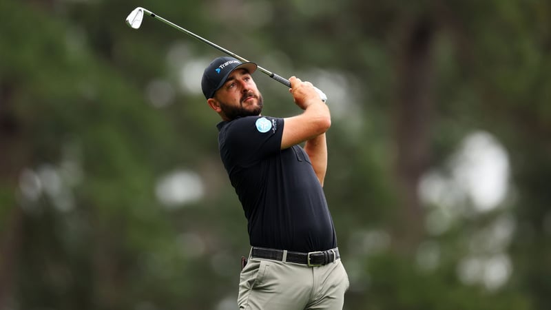 Stephan Jäger in der ersten Runde des US Masters 2024. (Foto: Getty)