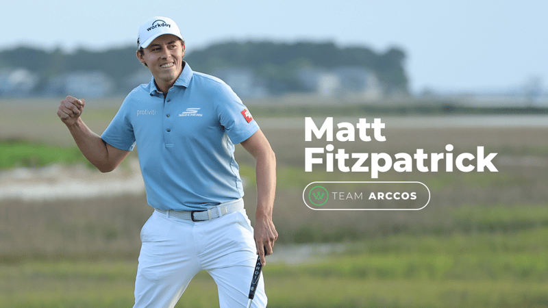 Neuer Investor und Botschafter von Arccos: Matt Fitzpatrick.