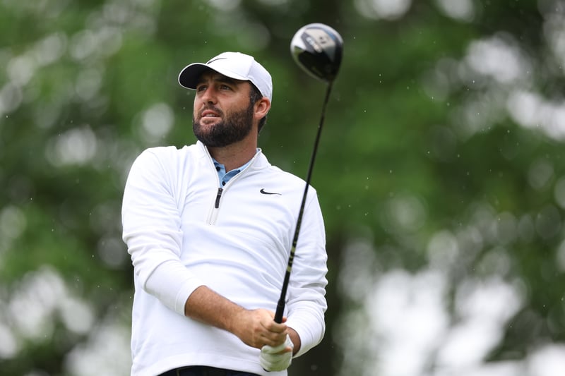 Scottie Scheffler in der zweiten Runde der PGA Championship 2024. (Foto: Getty)