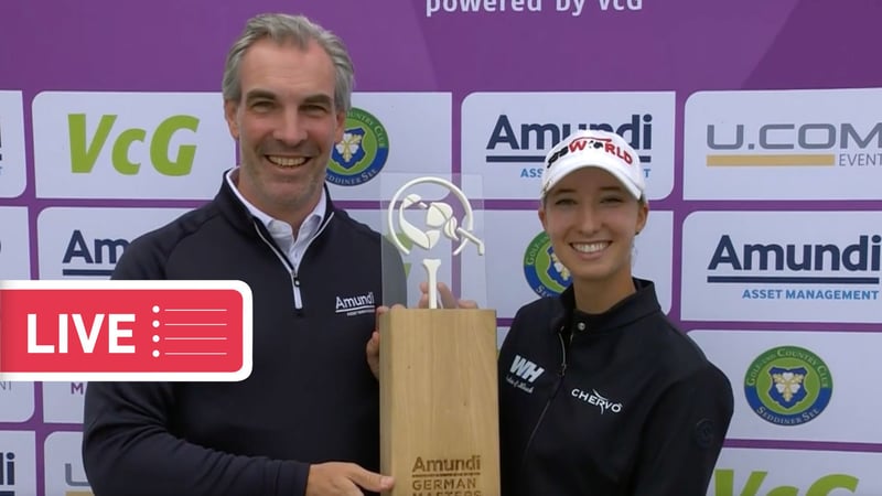 Alexandra Försterling siegt im Playoff gegen Österreicherin Emma Spitz und sichert sich den vierten Titel auf der Ladies European Tour. (Foto: LET)