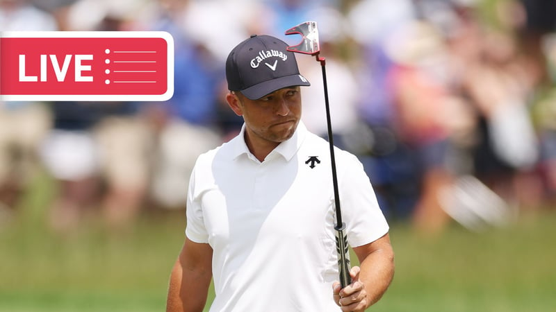 Xander Schauffele führt bei der PGA Championship 2024. (Foto: Getty)