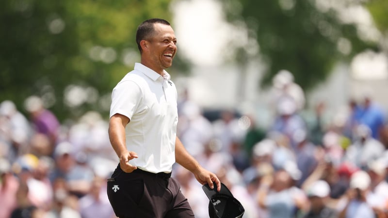 Xander Schauffele eröffnet die PGA Championship 2024 mit einer Rekordrunde. (Foto: Getty)