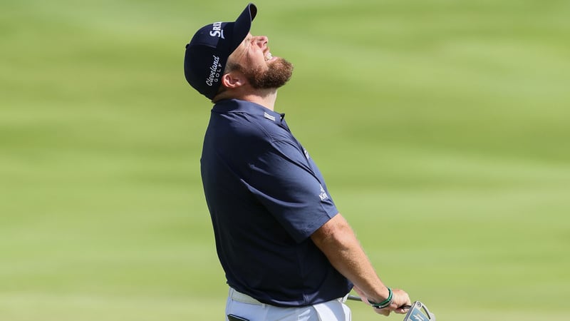 Knappe Geschichte: Shane Lowry auf dem 18. Grün. (Foto: Getty)