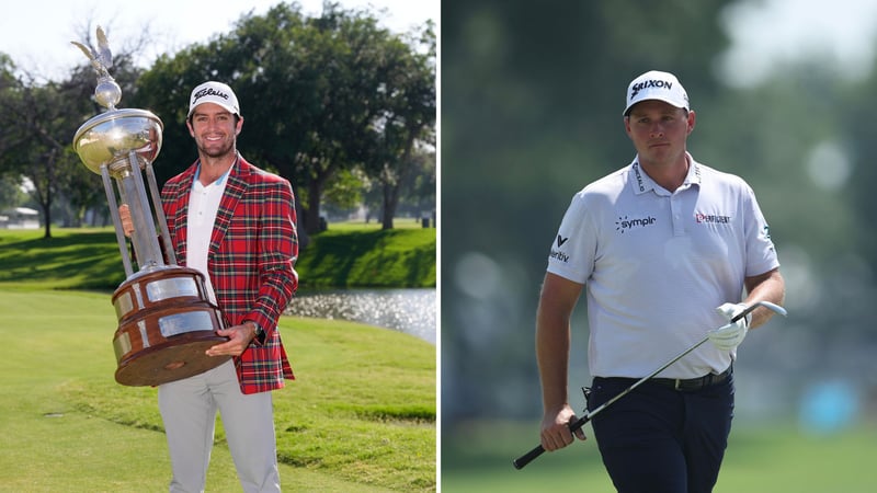 Davis Riley und Sepp Straka in Texas. (Foto: Getty)