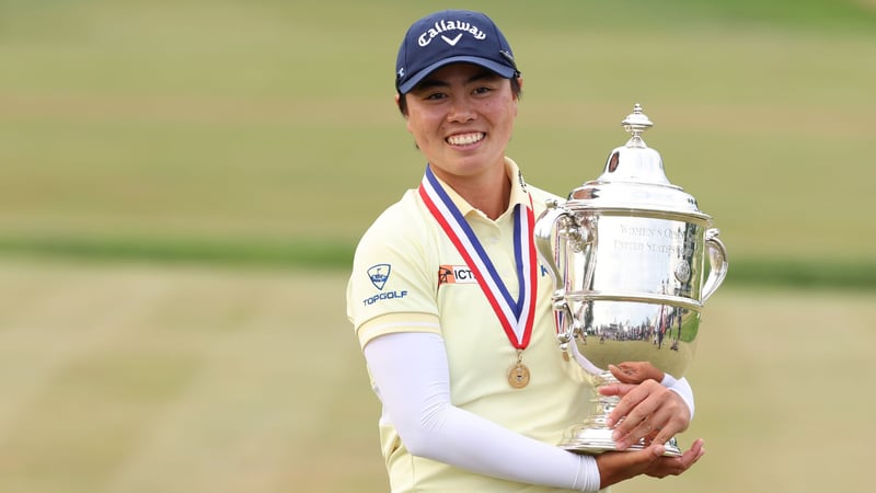 Yuka Saso gewinnt die US Women's Open 2024 auf der LPGA Tour. (Foto: Getty)