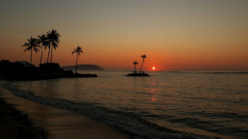 Der Waialae Country Club in Honululu liegt direkt am Wasser. (Foto: Getty)