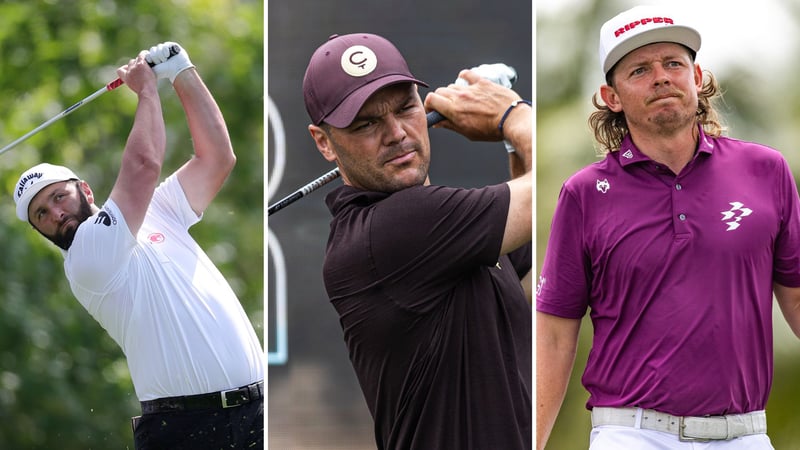 Jon Rahm, Martin Kaymer und Cameron Smith fielen in der Golf-Weltrangliste deutlich zurück. (Fotos: Getty)