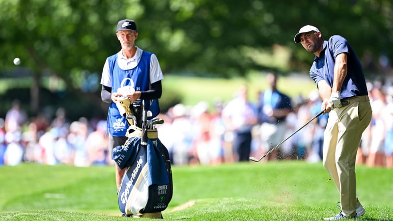 Mit Driver, Eisen und Putter von TaylorMade holt sich Scottie Scheffler den Sieg in Quail Hollow. Das WITB. (Foto: Getty)