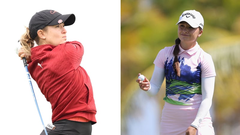 LPGA Tour: Tamburlini ist vorne dabei und Krauter rettet sich mit Birdie-Feuerwerk. (Fotos: Getty)