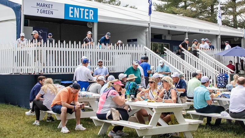 Kostenloses Essen und Trinken für alle Besucher der PGA Championship 2025 (Foto: pgachampionship.com)