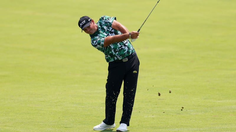 Patrick Reed während der ersten Runde auf der US Open 2025 in Oakmont. (Foto: Getty)