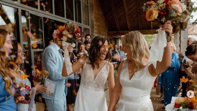 Aus dem Hochzeitswochenende zurück ins Profilager: Laura Fünfstück schlägt wieder auf der Ladies European Tour ab. (Foto: Instagram@ laurafuenfstueck)
