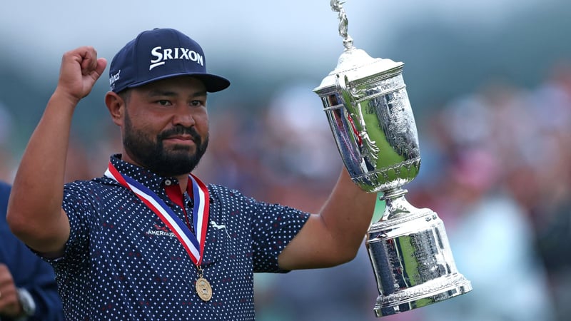 JJ Spaun gewinnt die US Open 2025. (Foto: Getty)