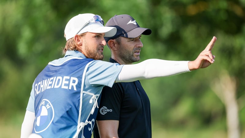 Marcel Schneider bei der BMW International Open 2025. (Foto: BMW Golfsport)