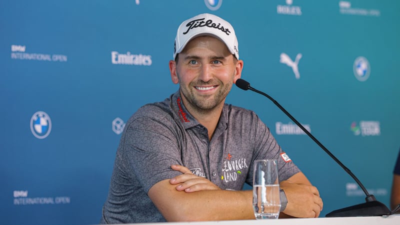 Nicolai von Dellingshausen vor der BMW International Open. (Foto: BMW Golfsport)