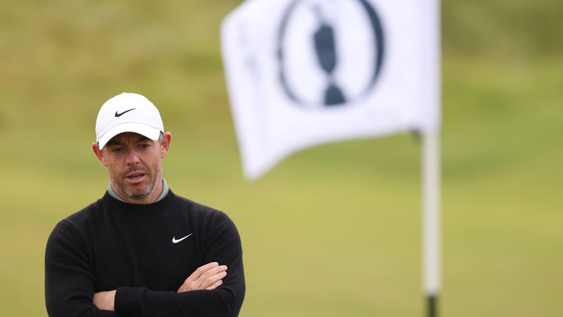 Rory McIlroy im Interview zur The Open in Royal Portrush. (Foto: Getty)