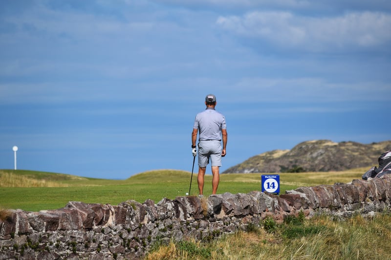 Auf der Mauer, auf der Lauer: North Berwick, ein nervenaufreibender Brillant