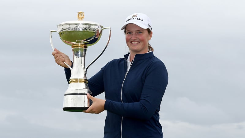 Ein Einstand nach Maß: Lottie Woad triumphiert bei der Women’s Scottish Open der LPGA Tour. (Foto: Getty)