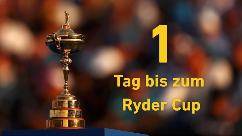 Noch 1 Tag bis zum Ryder Cup: Abschlag ins Unbekannte – das erste Match