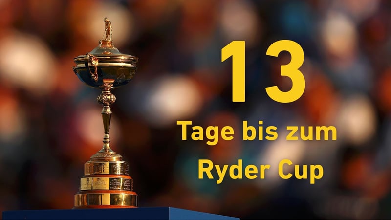 Noch 13 Tage bis zum Ryder Cup: Wie Regen, Wind & Sonne das Spiel ändern