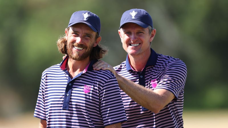 Justin Rose und Tommy Fleetwood haben sich ihren Platz im Team Europe für den Ryder Cup 2025 gesichert. (Foto: Getty)