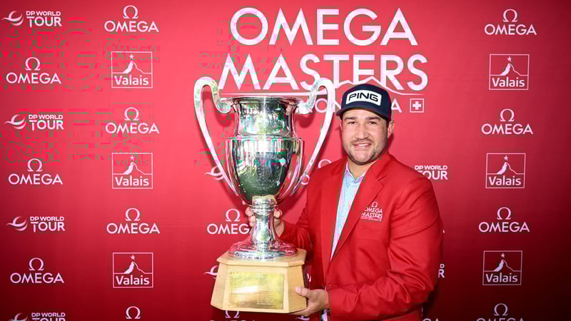Thriston Lawrence gewinnt das Omega European Masters der DP World Tour. (Foto: Getty)