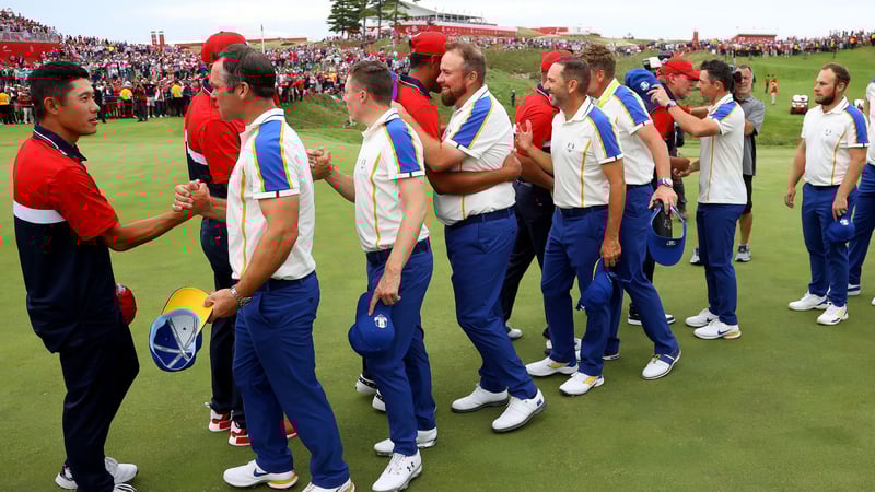 Neben dem Team USA reihten sich noch viele weitere Gratulanten ein. (Foto: Getty)