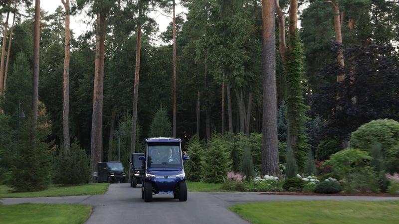 Paul Mitzel wurde bei den Mid-Ams ein Golfcart zum Verhängnis. (Foto: Getty)