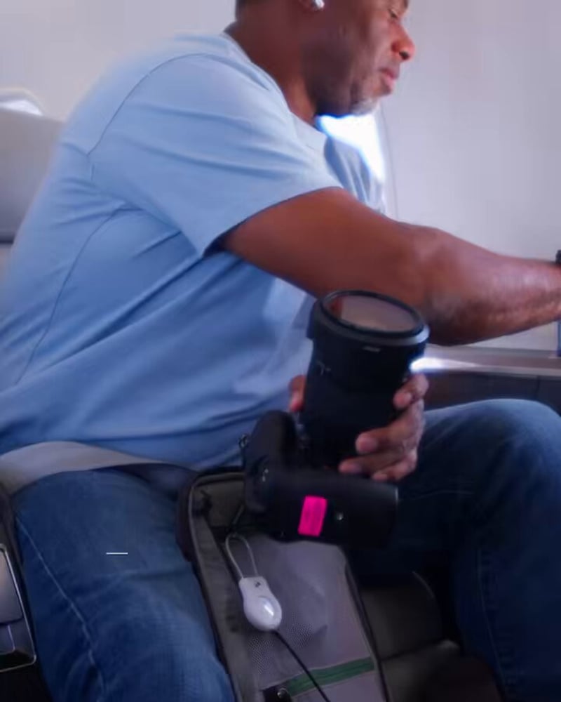 Ken Griffey Jr. und Michael Collins: Die Kunst des perfekten Golf-Fotos beim Ryder Cup - (@PGA)